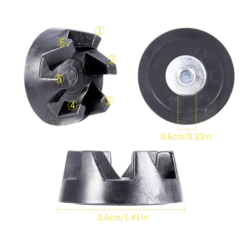 Cykemo Blender Drive Coupling 9704230 with Spanner Kit, Replacement Parts for KSB5WH4 KSB5 KSB3 Blenders Replaces WP9704230VP WP9704230 PS11746921 AP6013694 - Image 3